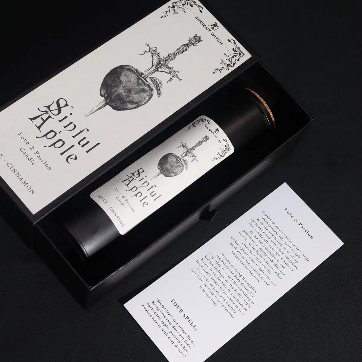 Ancient Witch Ritual Candles - Sinful Apple