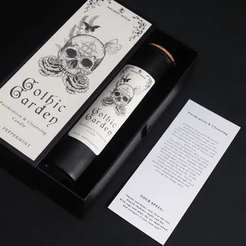 Ancient Witch Ritual Candles - Gothic Garden