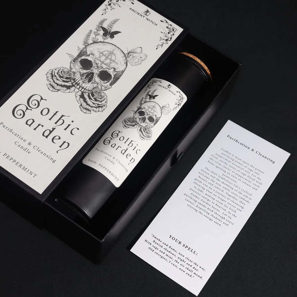 Ancient Witch Ritual Candles - Gothic Garden